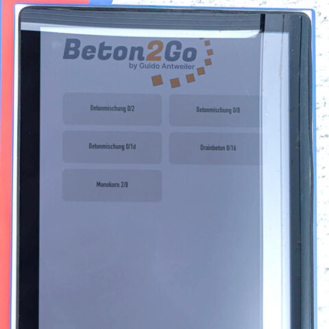Antweiler beton2go step1